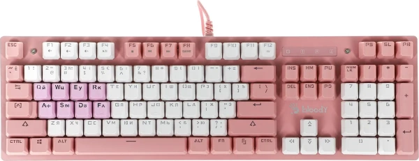 Клавиатура A4-Tech Bloody B800 Dual Color USB