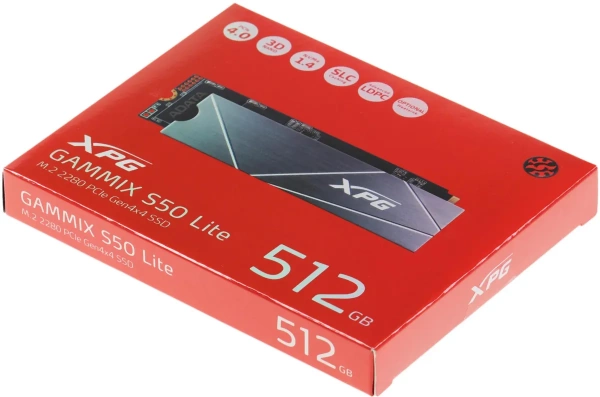Накопитель SSD 512Gb M.2 A-DATA XPG Gammix S50 Lit