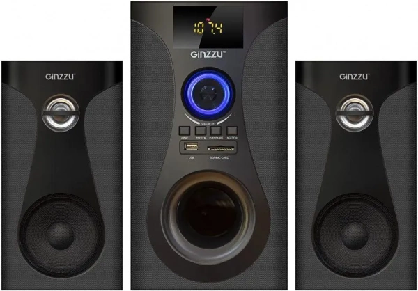 Колонка Ginzzu GM-425 60W BT FM USB