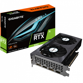 Видеокарта PCIE x16 Gigabyte GV-N3050 Eagle 8GB