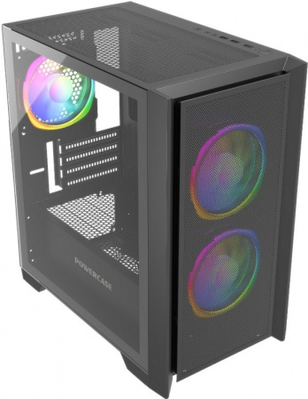 Корпус PowerCase Alisio Micro Z3B mATX без БП