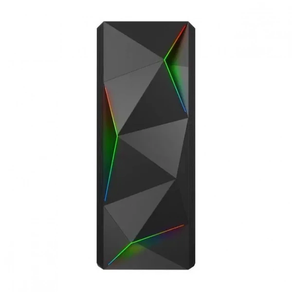 Корпус Zircon Ares mATX/без БП Black