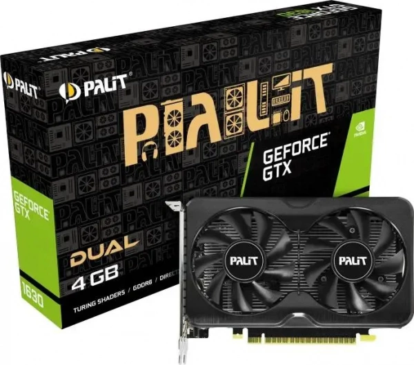Видеокарта PCIE x16 PALIT GT1630 4GB DUAL
