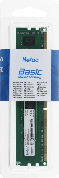 DDR3 8Gb Netac NTBSD3P16SP-08 1600MHz