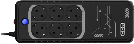 ИБП CBR LGT-850H-6F-LDB 850VA/480W