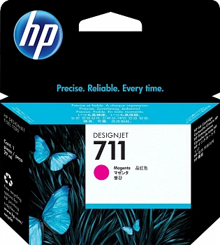 Картридж HP №711 пурпурный CZ131A для принтеров