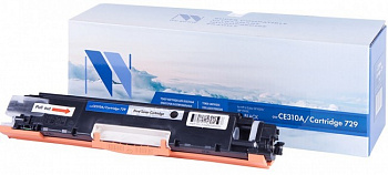 Картридж HP CE310A / Canon 729 Черный NVPrint