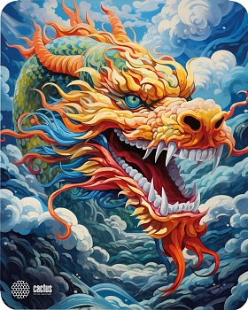 Коврик для мыши Cactus Colorful Dragon CS-MP-D07M