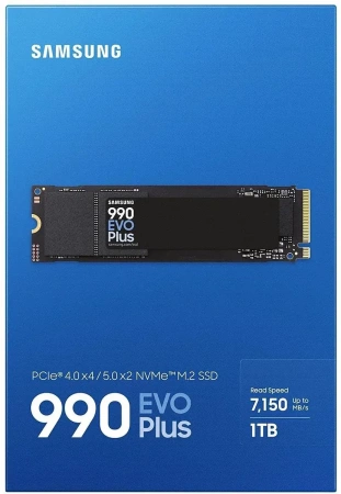 Samsung SSD 1Tb 990 EVO M.2 MZ-V9S1T0BW