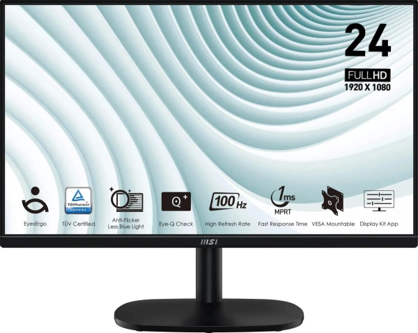 Монитор 23.8" MSI Pro MP245V BK