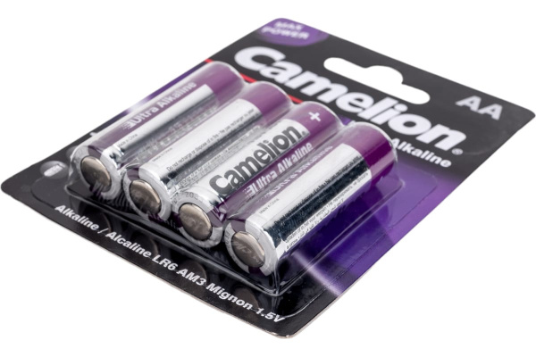 Батарейка AA Camelion LR6-BP4UT (4 шт. в уп.)