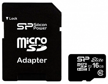 Карта памяти 128Gb SD micro Silicon Power class 10