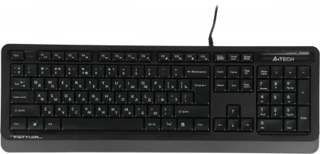 Клавиатура A4Tech Fstyler F1010 черный/серый