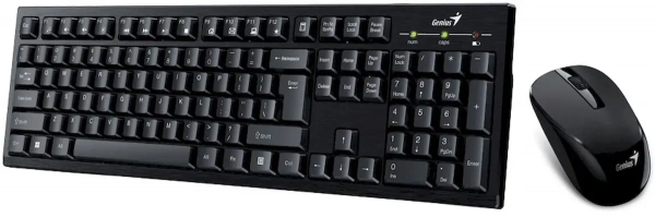 Комплект Клавиатура+мышь Genius KM-8101 BK