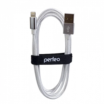 Кабель Perfeo USB 8-pin Lightning 2m бел
