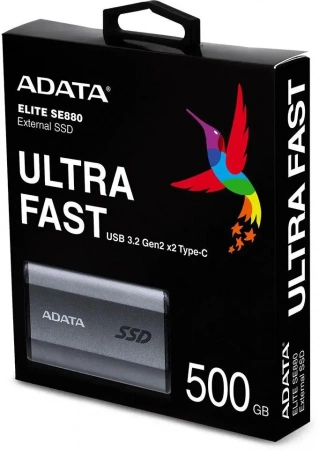 500Gb Внешний SSD A-DATA SE880  typeC USB3.2