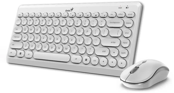 Комплект Клавиатура+мышь Genius Q8000 White