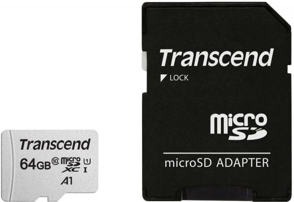 Карта памяти 64Gb SDmicro Transcend cl. 10 UHS-I