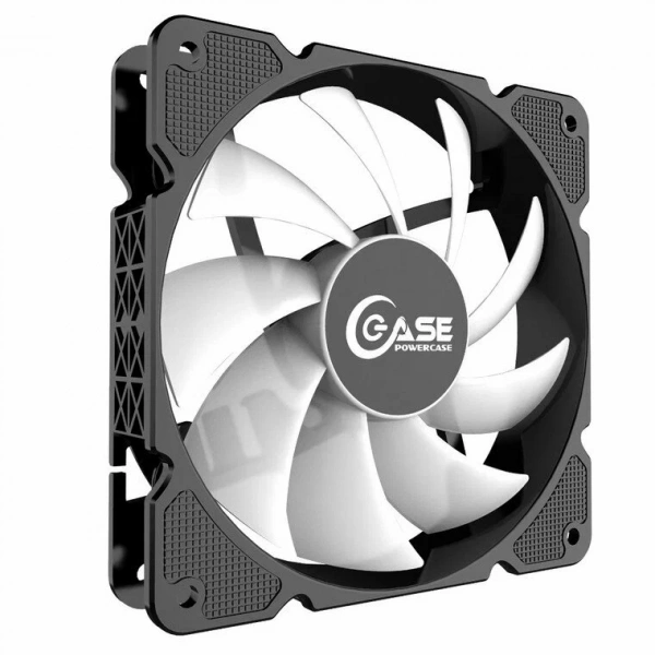 Вентилятор Powercase 5 color LED 120x120x25