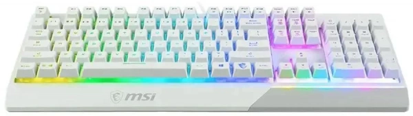 Клавиатура MSI VIGOR GK30 белая