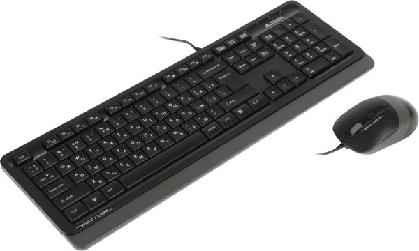 Клавиатура A4Tech Fstyler F1010 черный/серый