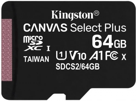 Карта памяти 64Gb SDMicro Kingston SDCS2/64GBSP
