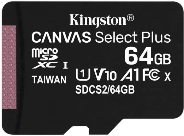 Карта памяти 64Gb SDMicro Kingston SDCS2/64GBSP