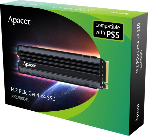 Накопитель SSD 1Tb M.2 Apacer AS2280Q4