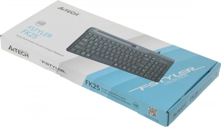 Клавиатура A4-Tech Fstyler FK25 Black/Grey