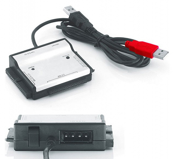 Переходник AgeStar FUBCA USB2.0 to all IDE +SATA d