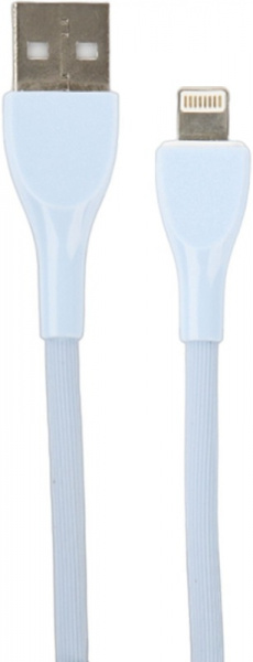 USB-кабель Perfeo USB-A - Lightning голубой 1m