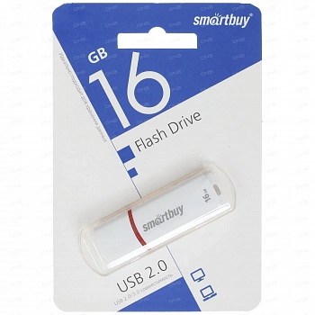 16Gb SmartBuy Crown White SB16GBCRW-W
