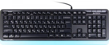 Клавиатура A4-Tech Fstyler FK10 Black/Blue USB