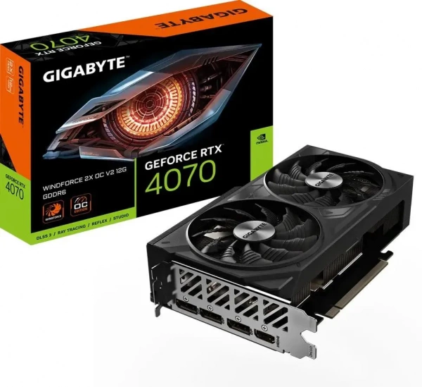 Видеокарта PCIE x16 Gigabyte GV-N4070WF2OCV2-12GD