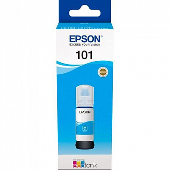 Чернила Epson L101 C13T03V24A cyan 70ml