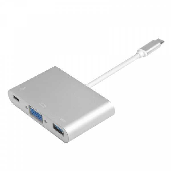 Переходник USB Type C на VGA Greenconnect GCR-AP25