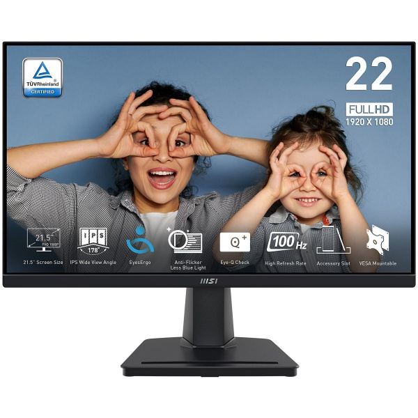 Монитор 21.5" MSI Pro MP225 BK
