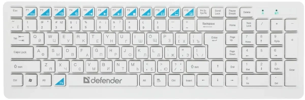 Комплект Клавиатура+мышь Defender SKYLINE 895 NANO
