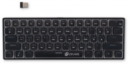 Клавиатура OKLICK K763W Multimedia Черный