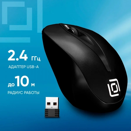 Мышь OKLICK 675MW black wireless