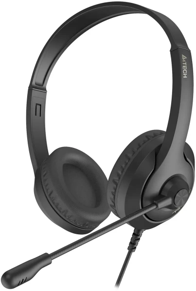 Наушники с микрофоном A4Tech FH100 black