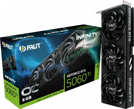 Видеокарта Palit RTX5060Ti INFINITY 3 OC NV RTX