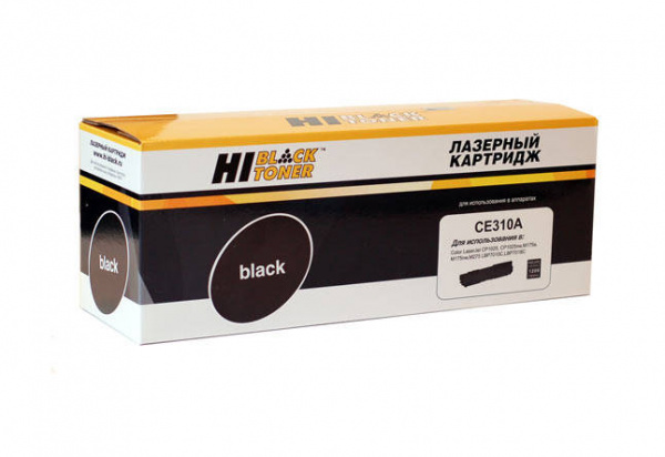 Картридж HP CE310A / Canon 729 Черный Hi-Black