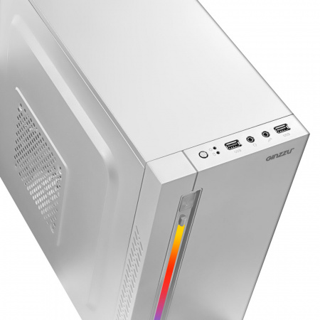 Корпус Ginzzu D380 RGB White Без БП