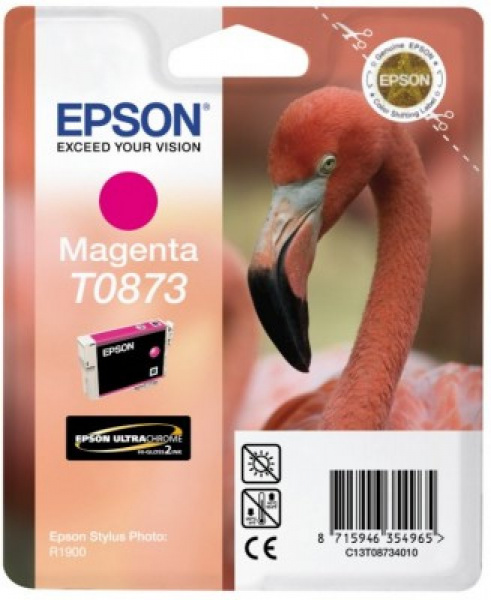 Картридж Epson T0873 (пурпурный) C13Т08734010