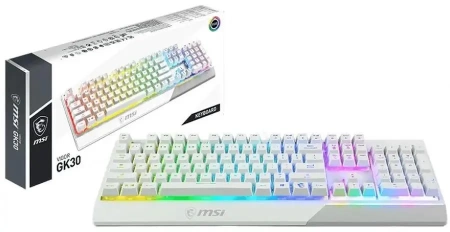 Клавиатура MSI VIGOR GK30 белая