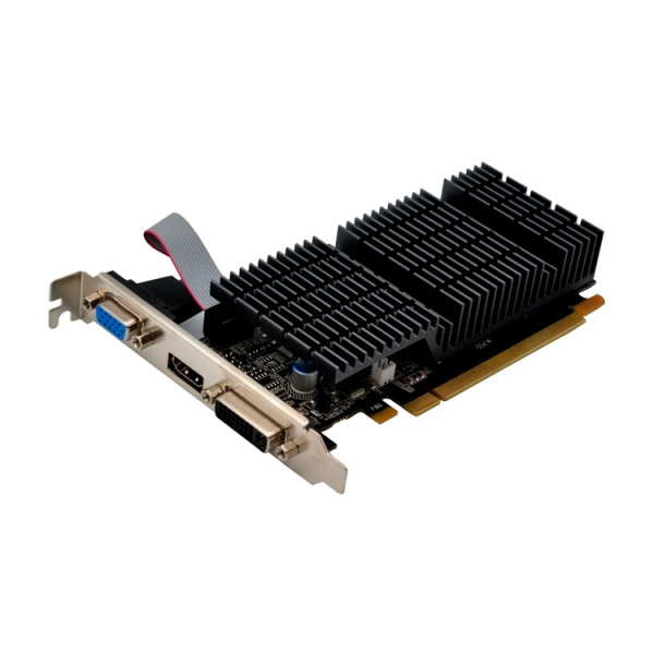 Видеокарта PCIE x16 Afox AF210-1024D2LG2 NVidia GT