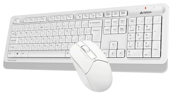 Комплект Клавиатура+мышь A-4Tech FG1012 белый
