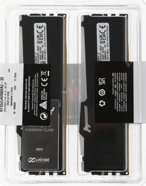 DDR5 32GB (2x16) Kingston KF552C40BBAK2-32 5200MHz