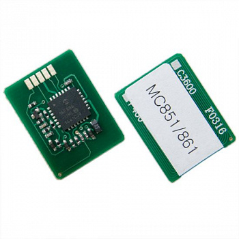 Чип OKI MC851/861 (7.3K) жёлтый